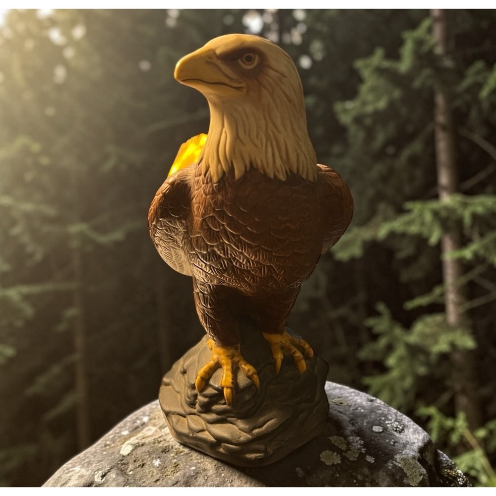 Vintage 1982 Avon Pride Of America Bald Eagle‎ Figurine Handcrafted 7.5" Statue